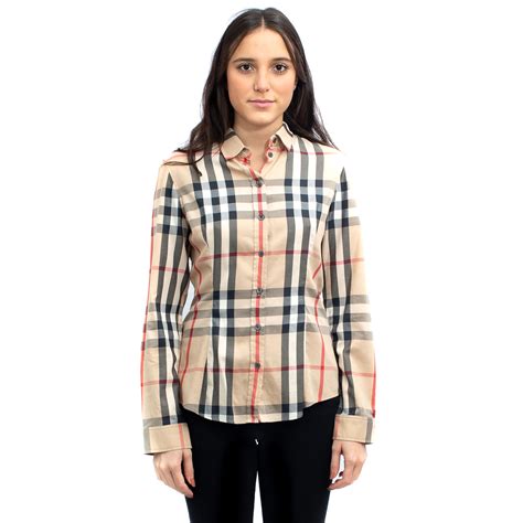 camisa feminina burberry|camisa social burberry.